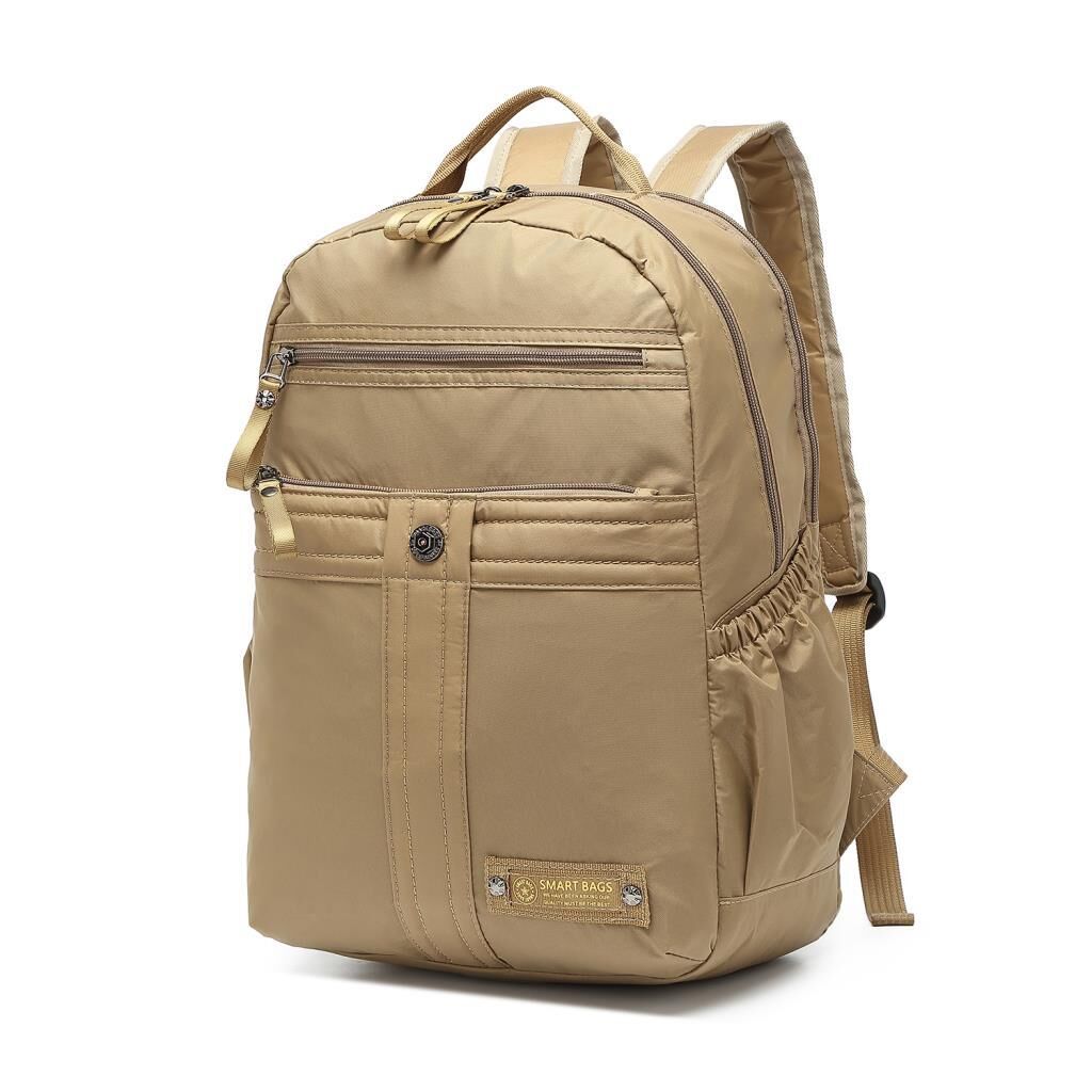 Smart Bags Büyük Boy Okul Boyu Uniseks Sırt Çantası 8718 Camel