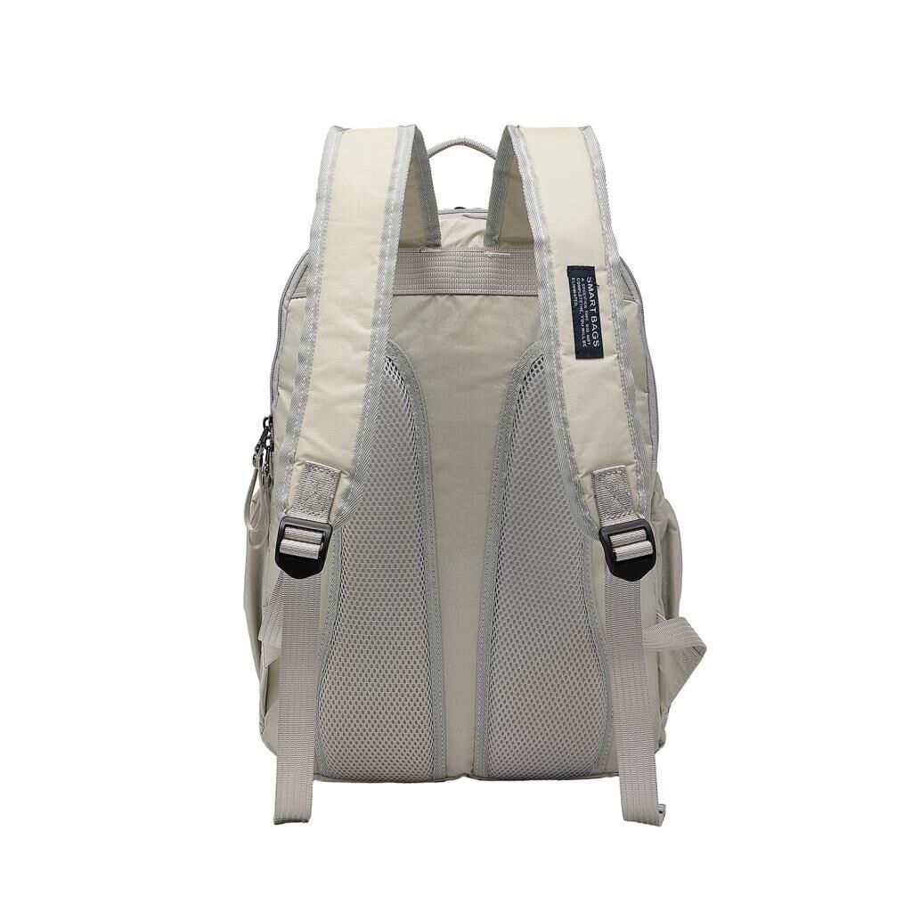 Smart Bags Büyük Boy Okul Boyu Uniseks Sırt Çantası 8718 Açık Gri