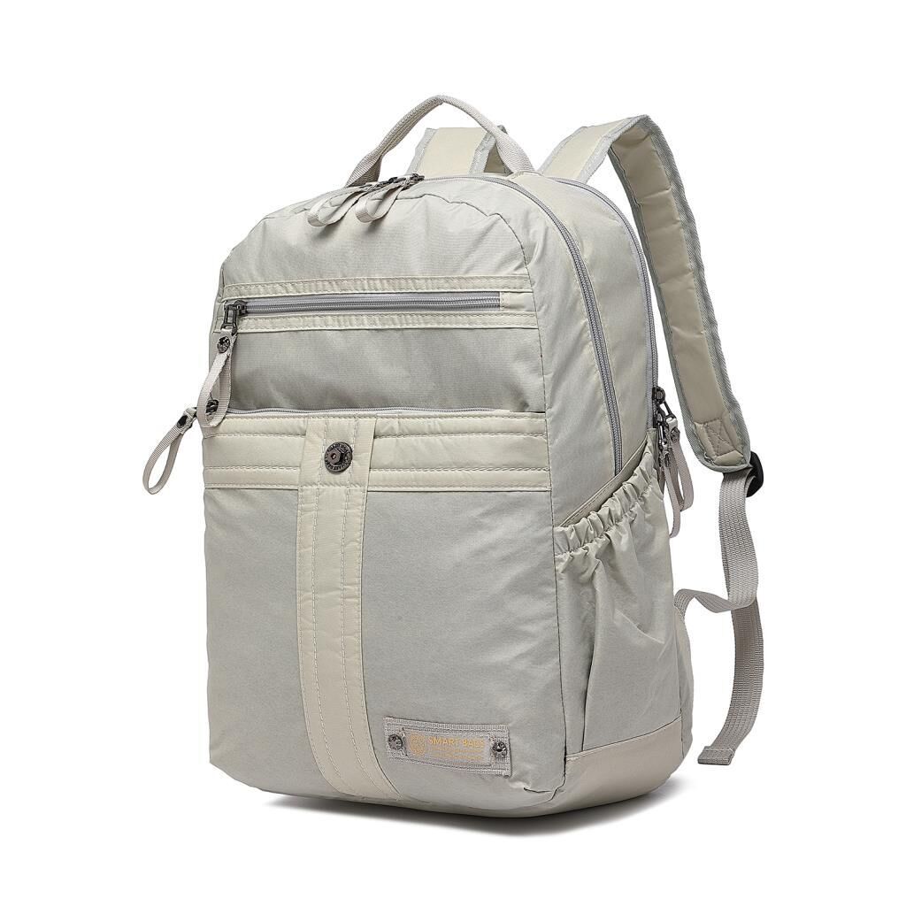 Smart Bags Büyük Boy Okul Boyu Uniseks Sırt Çantası 8718 Açık Gri