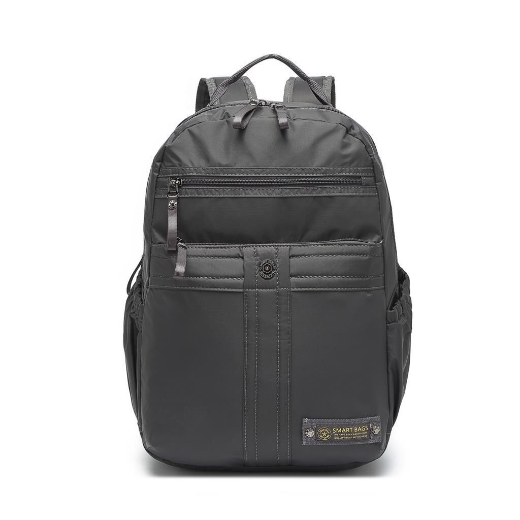 Smart Bags Büyük Boy Okul Boyu Uniseks Sırt Çantası 8718 Koyu Gri