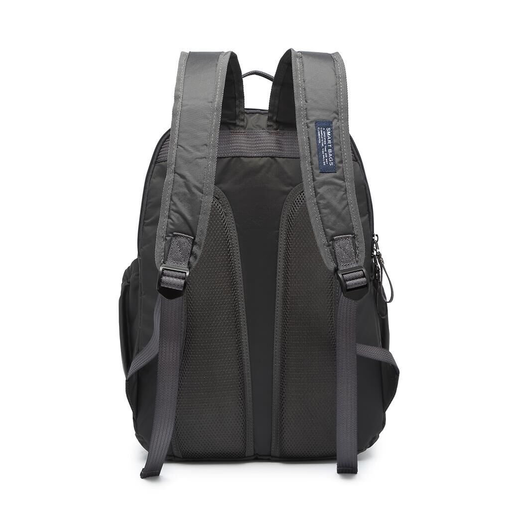 Smart Bags Büyük Boy Okul Boyu Uniseks Sırt Çantası 8718 Koyu Gri