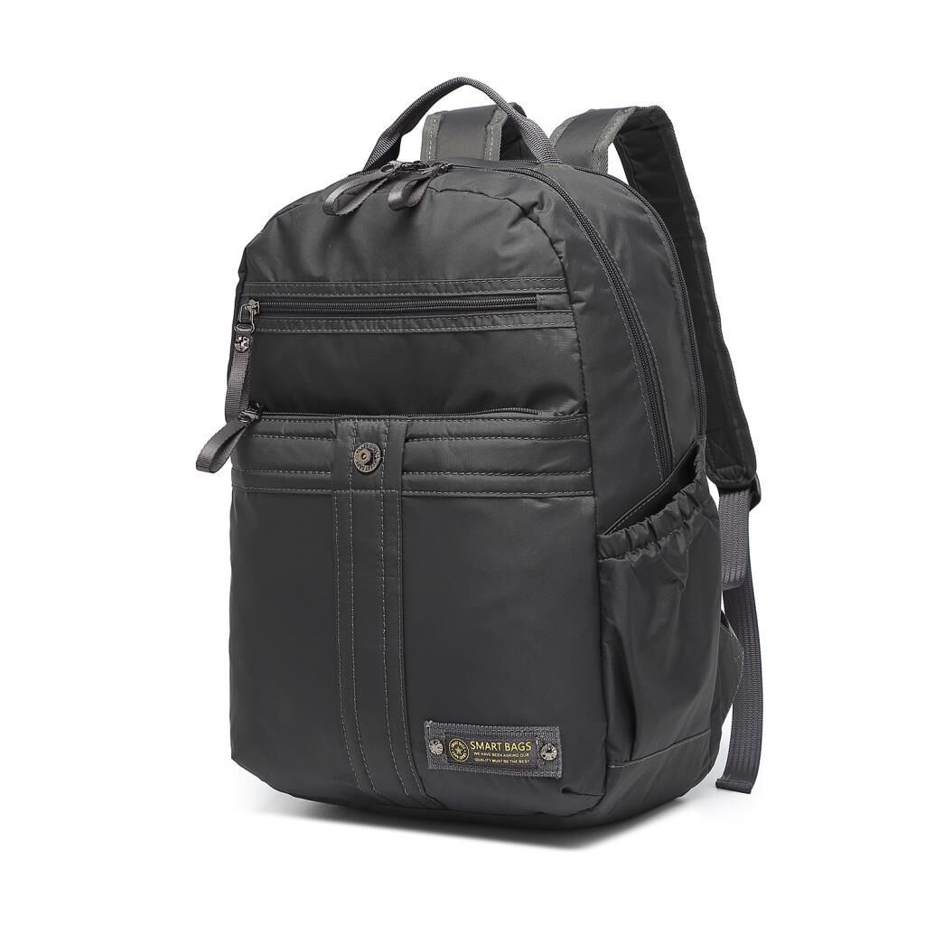 Smart Bags Büyük Boy Okul Boyu Uniseks Sırt Çantası 8718 Koyu Gri
