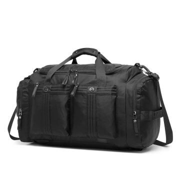 Smart Bags Büyük Boy Uniseks Spor ve Seyahat Çantası 8717 Siyah