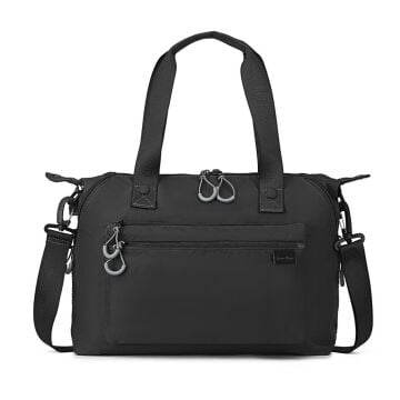 Smart Bags Ekstra Hafif Kumaş Kadın Omuz Çantası 3139 Siyah