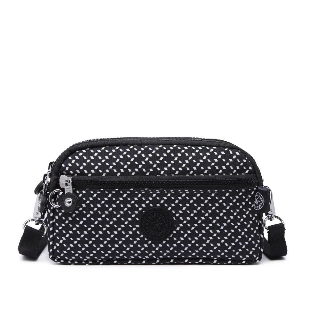 Askılı Kadın Cüzdanı Smart Bags 1112 127 Desenli