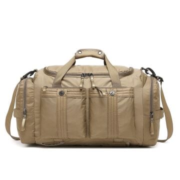 Smart Bags Büyük Boy Uniseks Spor ve Seyahat Çantası 8717 Camel