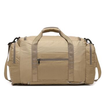 Smart Bags Büyük Boy Uniseks Spor ve Seyahat Çantası 8717 Camel