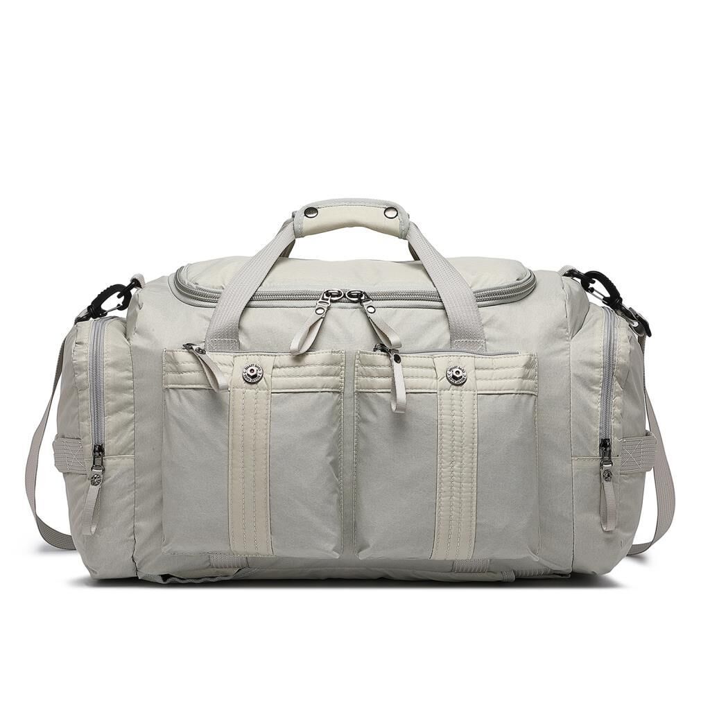 Smart Bags Büyük Boy Uniseks Spor ve Seyahat Çantası 8717 Açık Gri