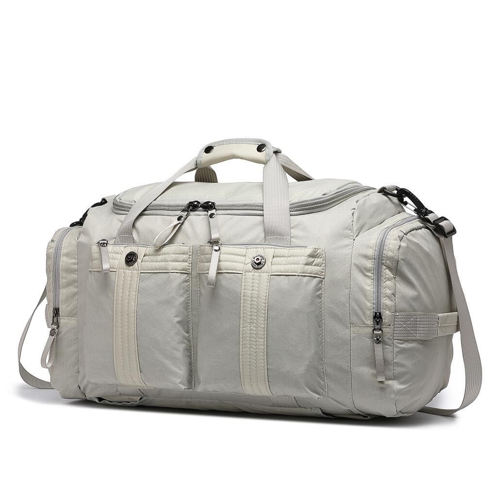 Smart Bags Büyük Boy Uniseks Spor ve Seyahat Çantası 8717 Açık Gri