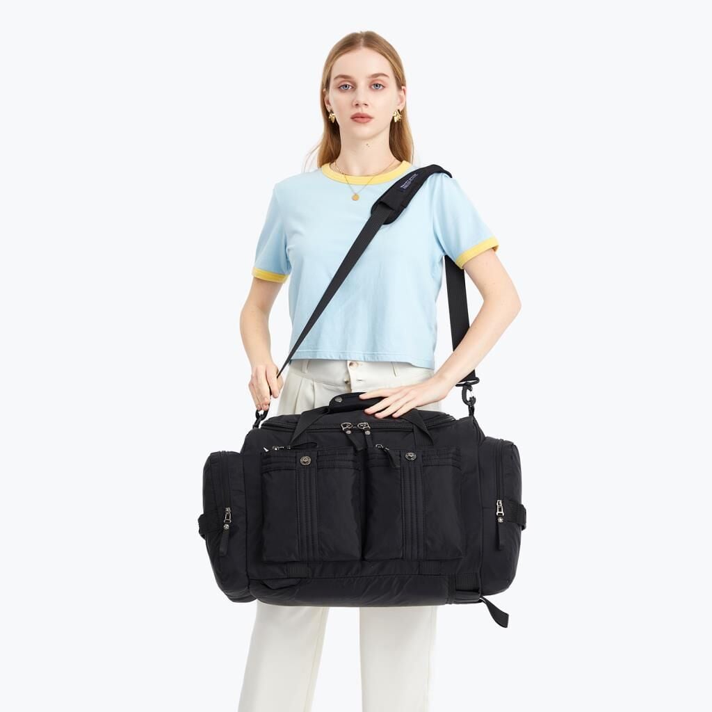 Smart Bags Büyük Boy Uniseks Spor ve Seyahat Çantası 8717 Açık Gri