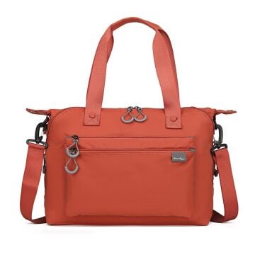Smart Bags Ekstra Hafif Kumaş Kadın Omuz Çantası 3139 Kiremit