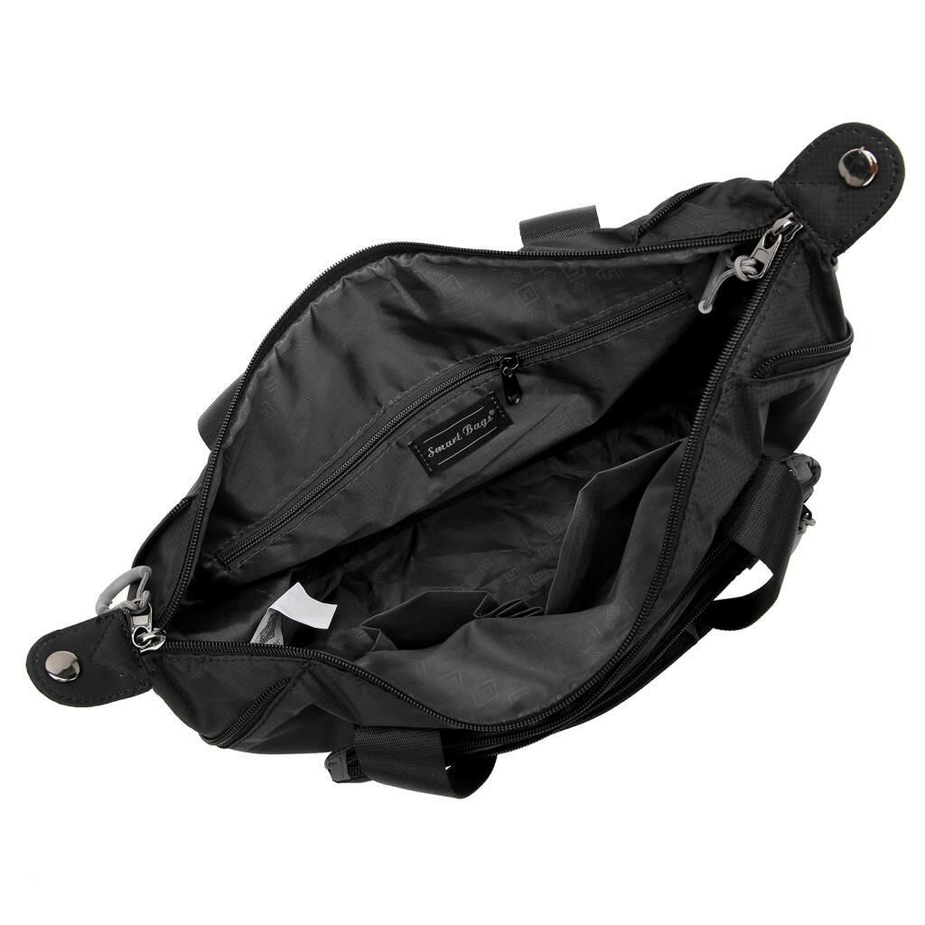 Smart Bags Ekstra Hafif Kumaş Kadın Omuz Çantası 3139 Kiremit