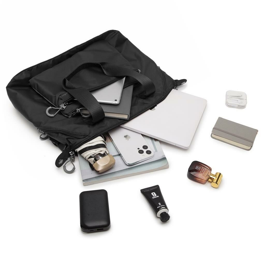 Smart Bags Ekstra Hafif Kumaş Kadın Omuz Çantası 3139 Kiremit