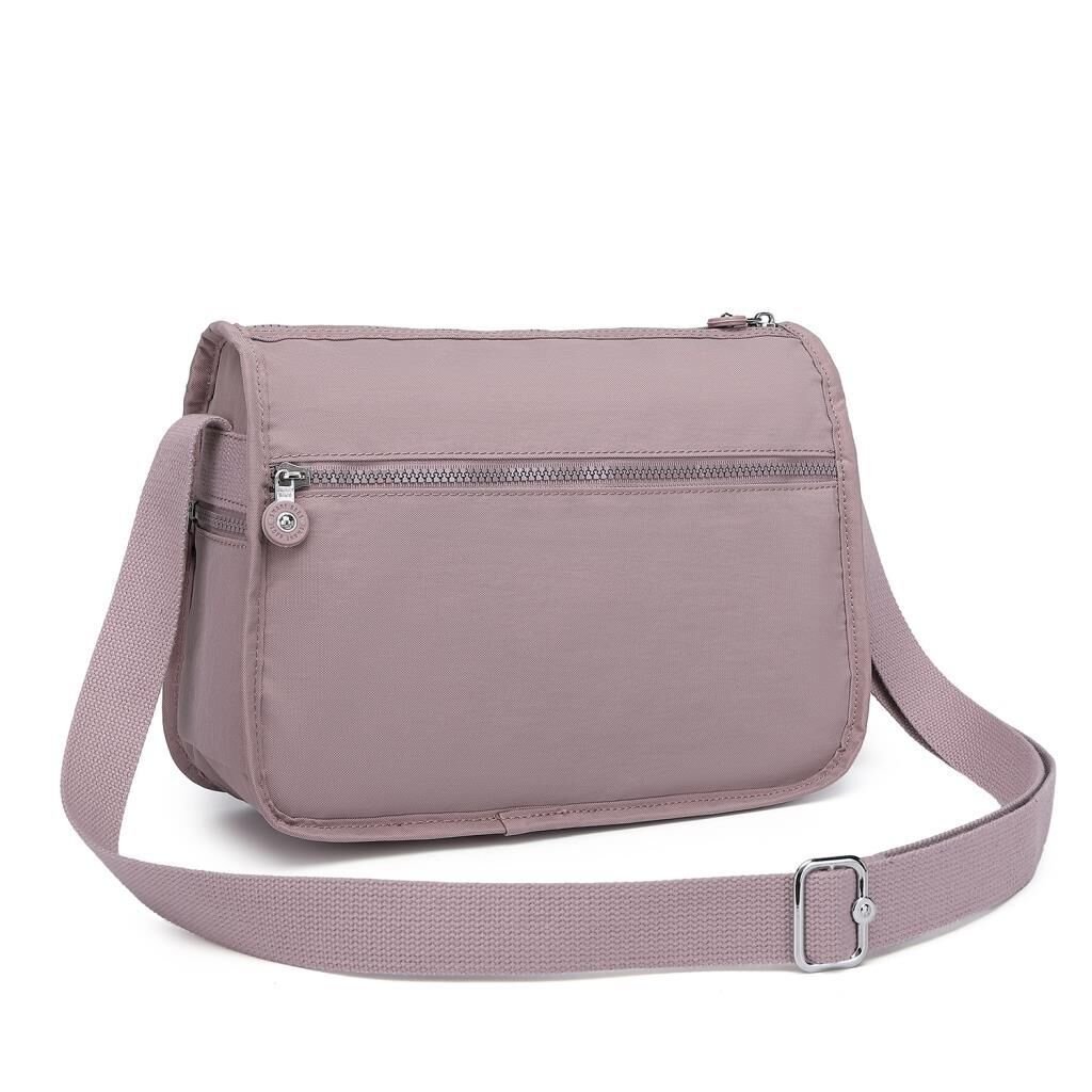 1128 Krinkıl Kumaş Bayan Postacı Omuz Çantası Smart Bags Ten