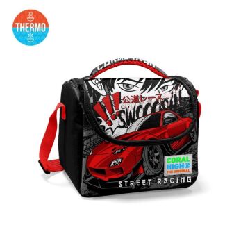 Coral High Thermo Beslenme Çantası Anime Araba Desenli 11747