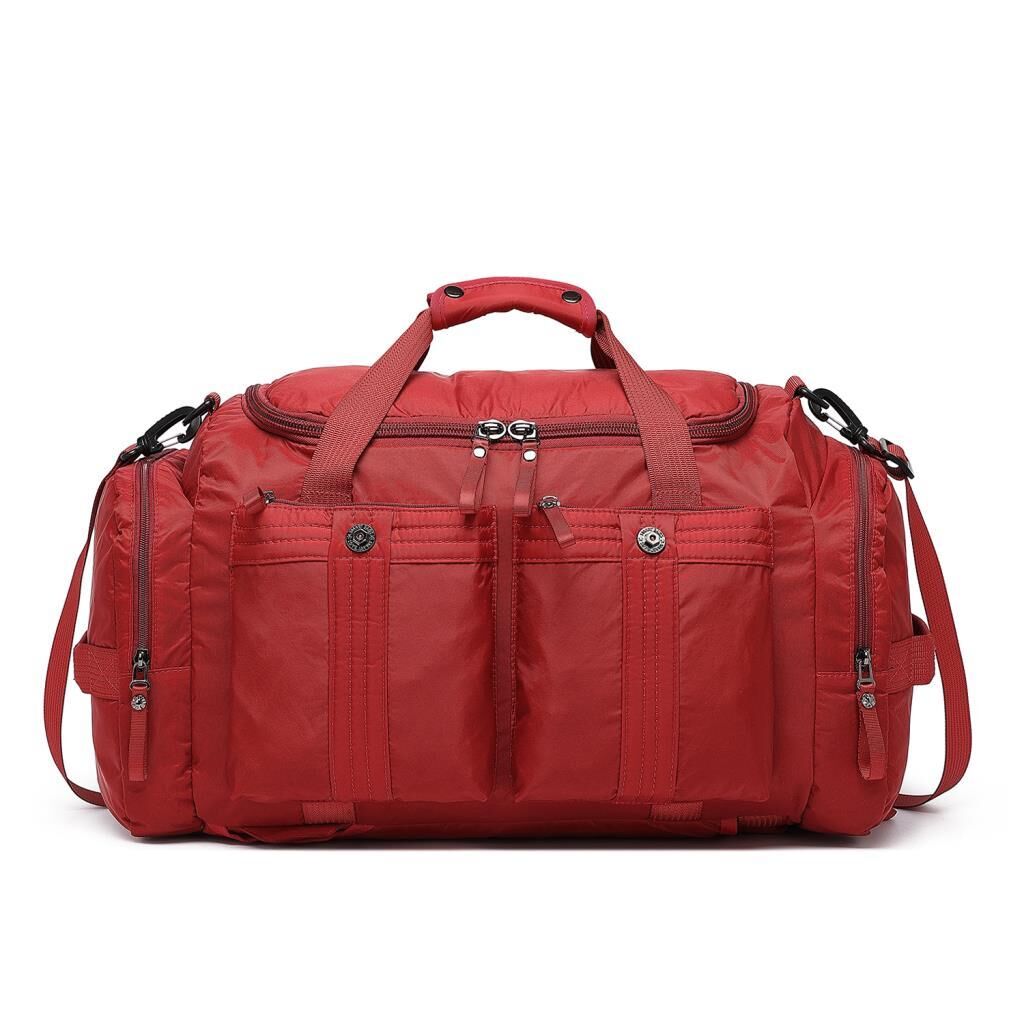 Smart Bags Büyük Boy Uniseks Spor ve Seyahat Çantası 8717 Vişne