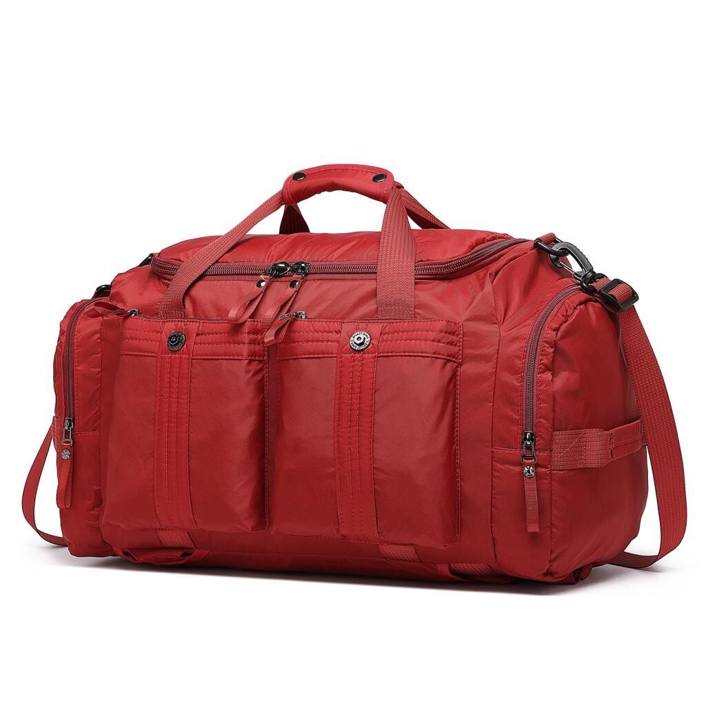 Smart Bags Büyük Boy Uniseks Spor ve Seyahat Çantası 8717 Vişne