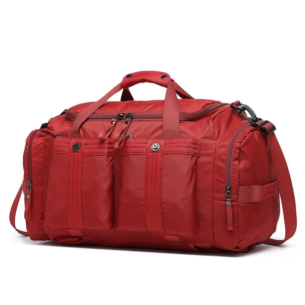 Smart Bags Büyük Boy Uniseks Spor ve Seyahat Çantası 8717 Vişne