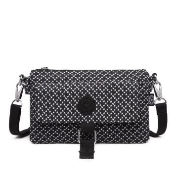 Askılı Kadın Çantası Krinkıl Kumaş Smart Bags 1147-127 Desen