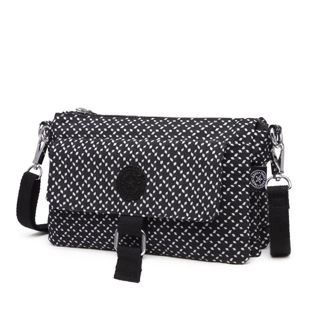 Askılı Kadın Çantası Krinkıl Kumaş Smart Bags 1147-127 Desen