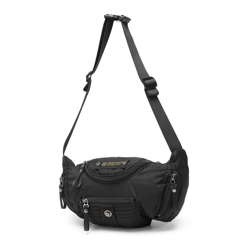 Smart Bags Bodybag Uniseks Omuz Askılı Çapraz Postacı Çanta 8719 Siyah