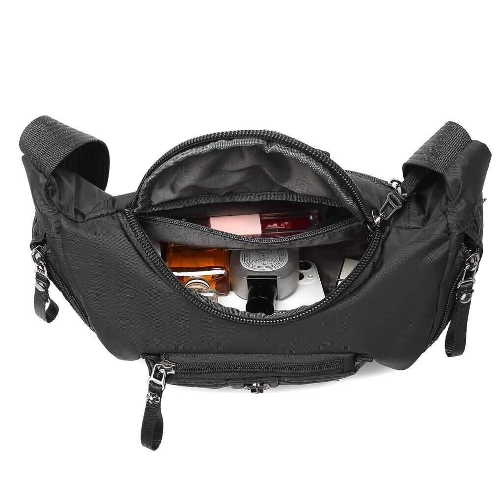 Smart Bags Bodybag Uniseks Omuz Askılı Çapraz Postacı Çanta 8719 Açık Gri