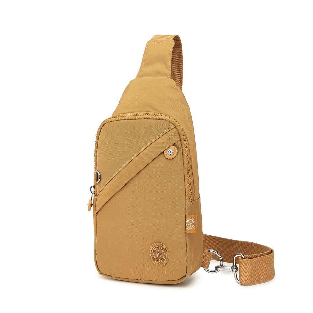 Smart Bags Krinkıl Kumaş Bodybag Postacı Çantası Kadın 1239 110 Taba