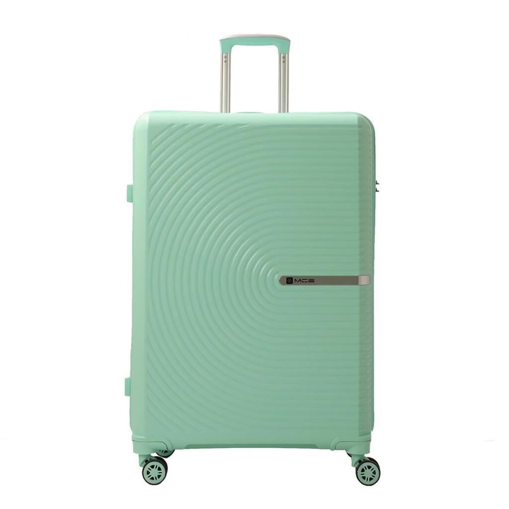 MÇS 3lü Set Kırılmaz Silikon Seyahat Valizi Bavulu V374 Mint Yeş.
