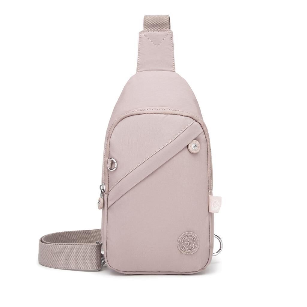 Smart Bags Krinkıl Kumaş Bodybag Postacı Çantası Kadın 1239 Kum