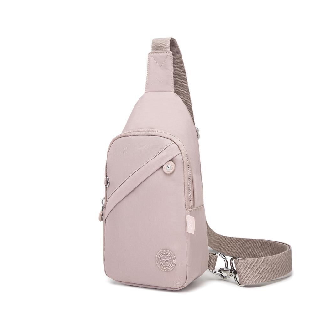 Smart Bags Krinkıl Kumaş Bodybag Postacı Çantası Kadın 1239 Kum