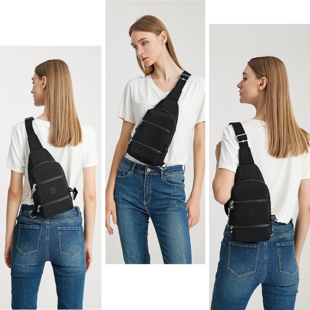 Smart Bags Bodybag Postacı Kadın Çantası Krinkıl Kumaş 3051