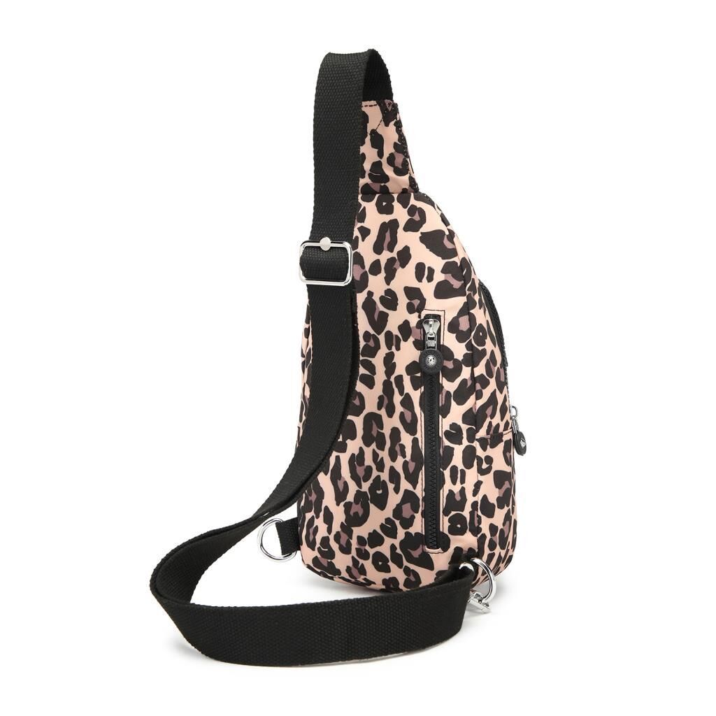 Smart Bags Krinkıl Kumaş Bodybag Postacı Çantası Kadın 1239 Leopar