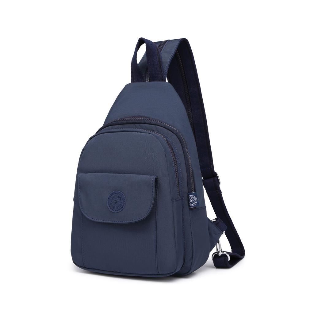 Bodybag Askılı Sırt Çantası Krinkıl Kumaş Smart Bags 1237 Lacivert