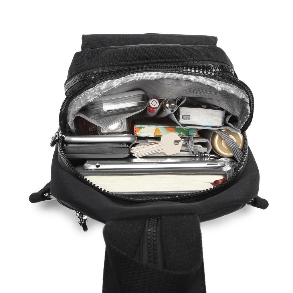 Bodybag Askılı Sırt Çantası Krinkıl Kumaş Smart Bags 1237 Lacivert