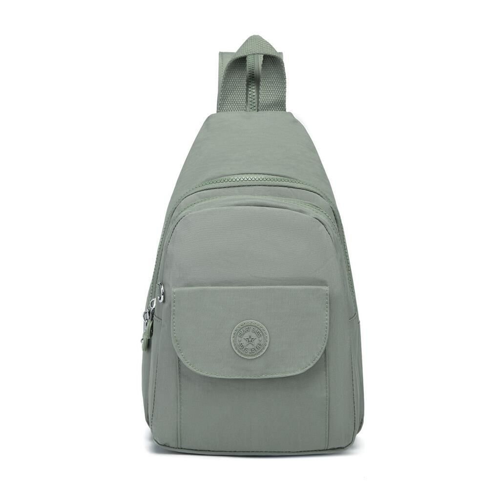 Bodybag Askılı Sırt Çantası Krinkıl Kumaş Smart Bags 1237 Yeşil