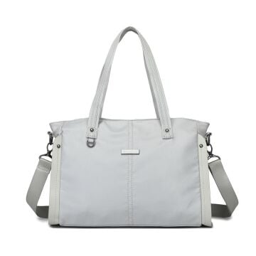 Saten Kumaş Kadın Omuz Çantası Barcelona 2138 135 A.Bej