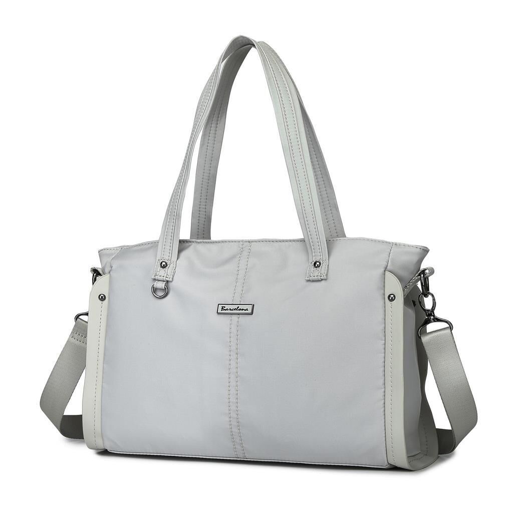 Saten Kumaş Kadın Omuz Çantası Barcelona 2138 135 A.Bej