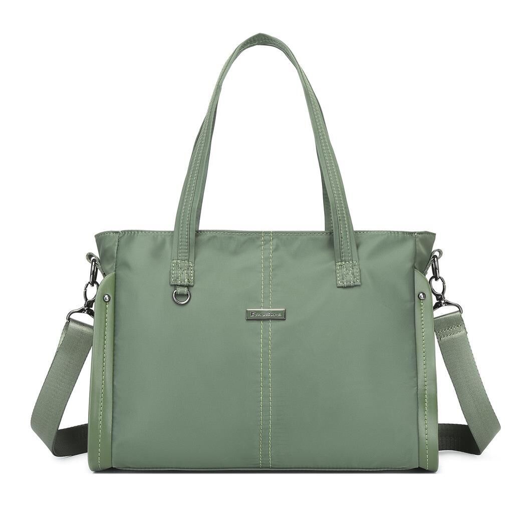 Saten Kumaş Kadın Omuz Çantası Barcelona 2138 29 Koyu Yeşil