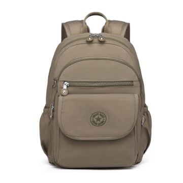 Orta Boy Kadın Sırt Çantası Smart Bags Krinkıl Kumaş 1187 Kiremit