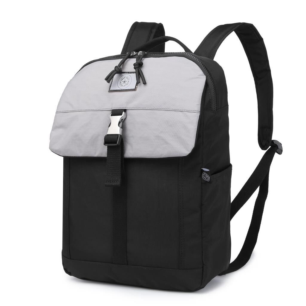 Smart Bags Uniseks Sırt Çantası Büyük Boy Renkli Tasarım 3183 Siyah/Gri