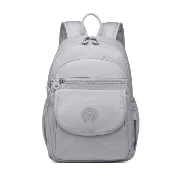 Orta Boy Kadın Sırt Çantası Smart Bags Krinkıl Kumaş 1187 11 A.Gri