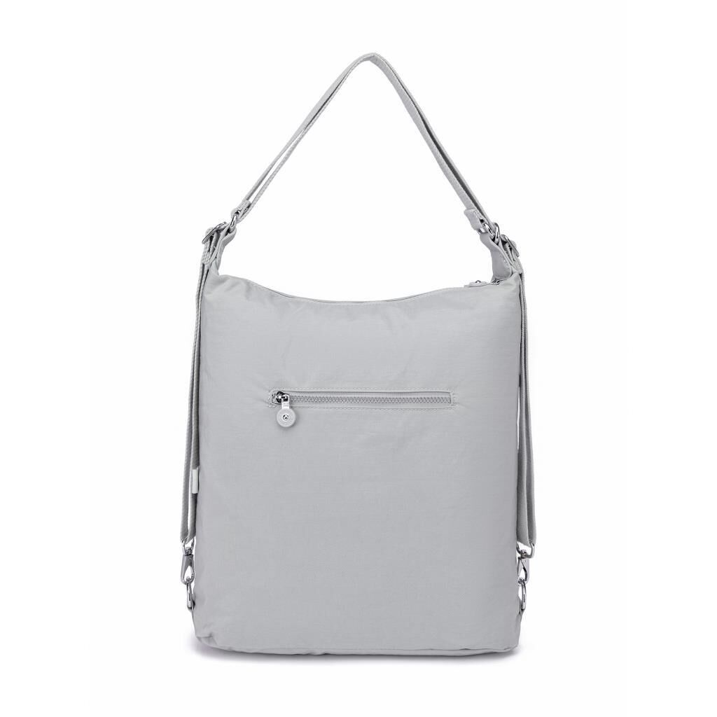 Hem Sırt Hem de Omuz Kadın Çantası Smart Bags 1205 A.Gri