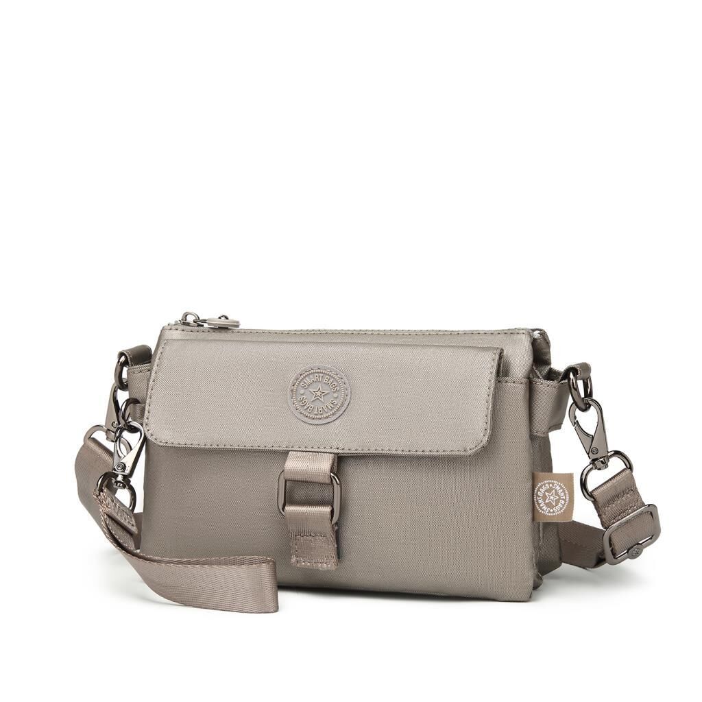 Metalik Kumaş Minik Boy Smart Bags Postacı Kadın Çantası 1147