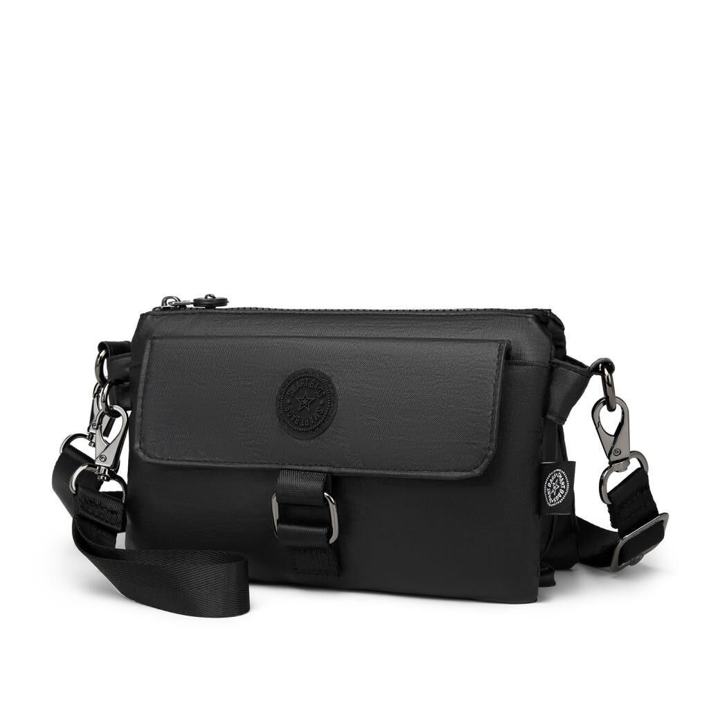 Metalik Kumaş Minik Boy Smart Bags Postacı Kadın Çantası 1147