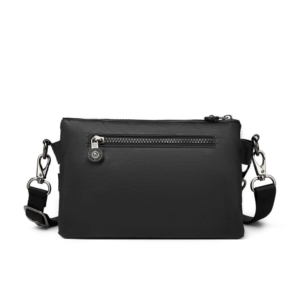 Metalik Kumaş Minik Boy Smart Bags Postacı Kadın Çantası 1147 Siyah