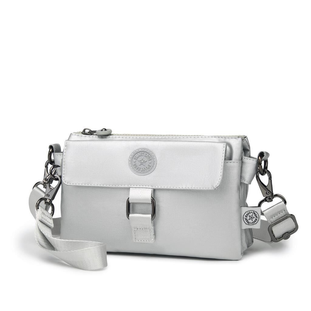 Metalik Kumaş Minik Boy Smart Bags Postacı Kadın Çantası 1147