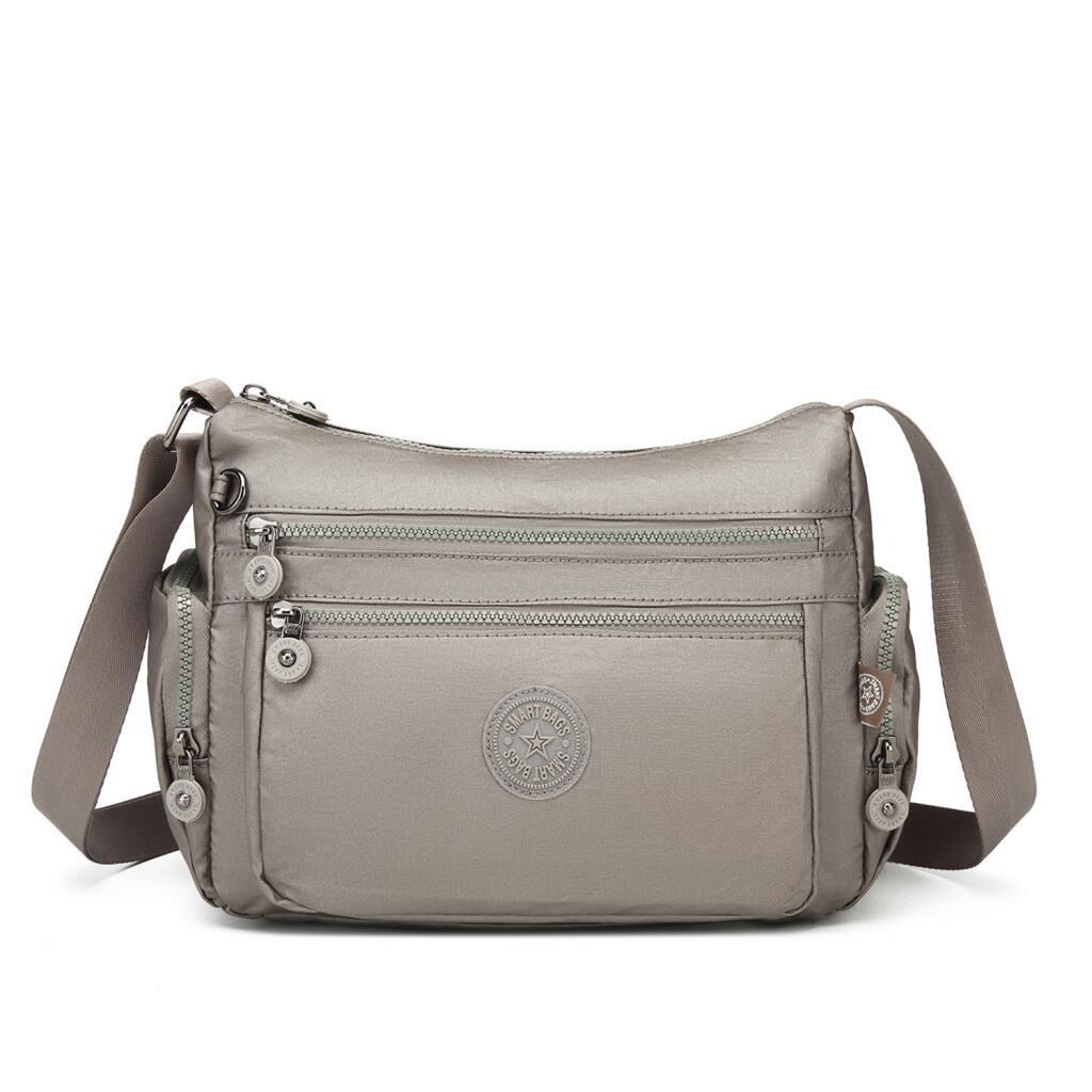 Metalik Kumaş Kadın Postacı Çantası Smart Bags 1115