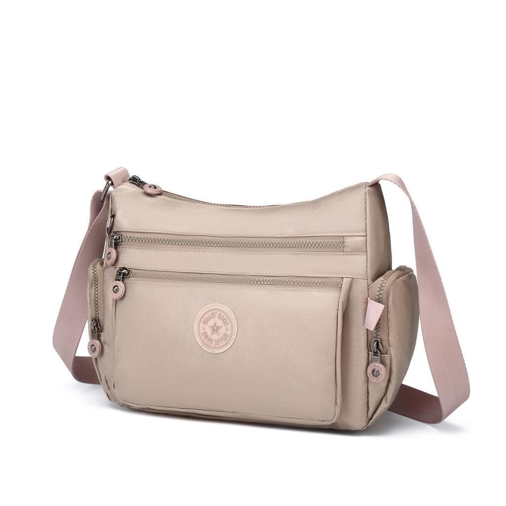 Metalik Kumaş Kadın Postacı Çantası Smart Bags 1115 Rose