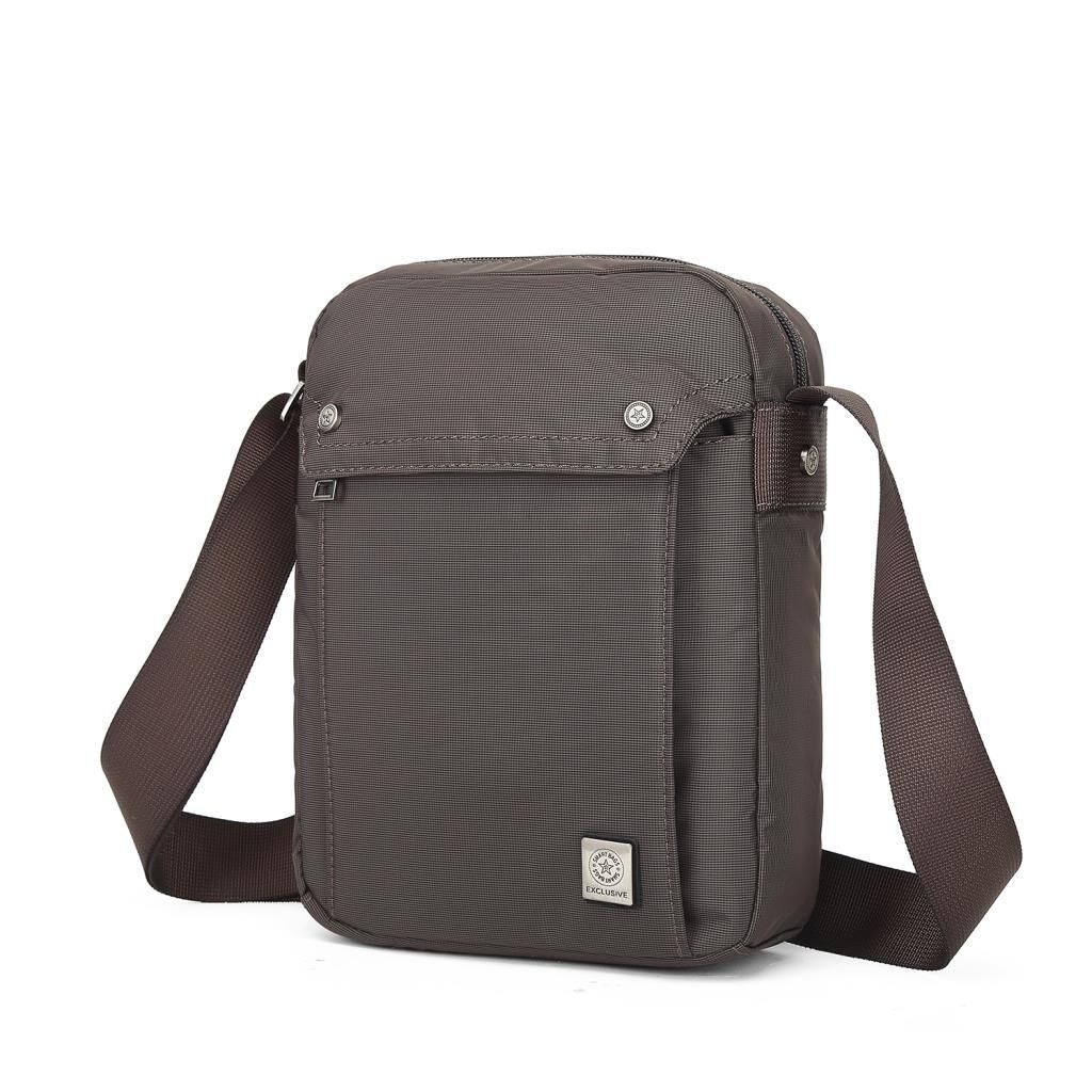 Exclusive Serisi Uniseks Postacı Çantası Smart Bags 8700 Kahve
