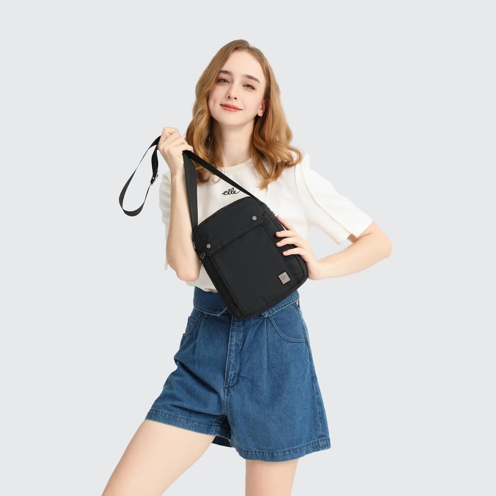 Exclusive Serisi Uniseks Postacı Çantası Smart Bags 8700 Gri